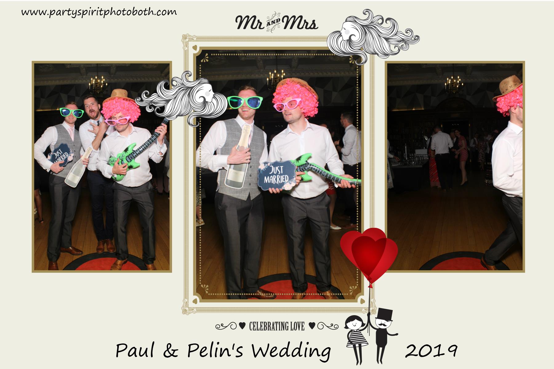 Paul and Pelin's Wedding | View more photos from the event at gallery.partyspiritphotobooth.com/u/PartySpiritPhotoBooth/Paul-and-Pelins-Wedding